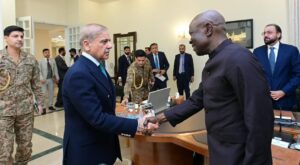 ILO Director-General Gilbert F. Houngbo during his official visit to Pakistan