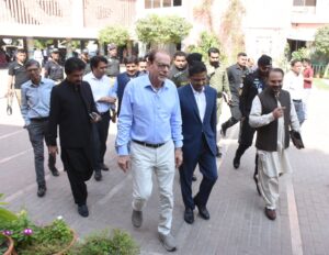Commissioner Karachi Syed Hassan Naqvi chairs a meeting on security and preparations for the World Culture Festival 2026.