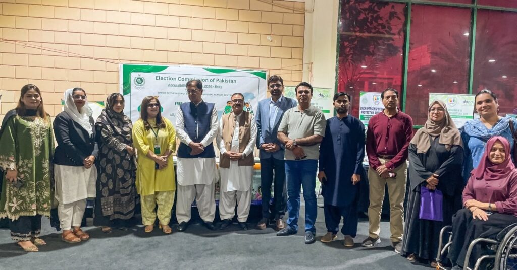 Disability Inclusion career fair organised by SPDPA, DEPD, ConnectHear and Standard Chartered in Karachi