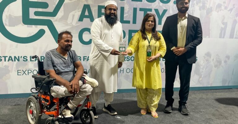 Disability Inclusion career fair organised by SPDPA, DEPD, ConnectHear and Standard Chartered in Karachi
