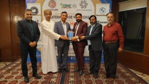 Malaysia’s Consul General Yunus Ibrahim at a Karachi event on Pakistan-Malaysia bilateral trade.