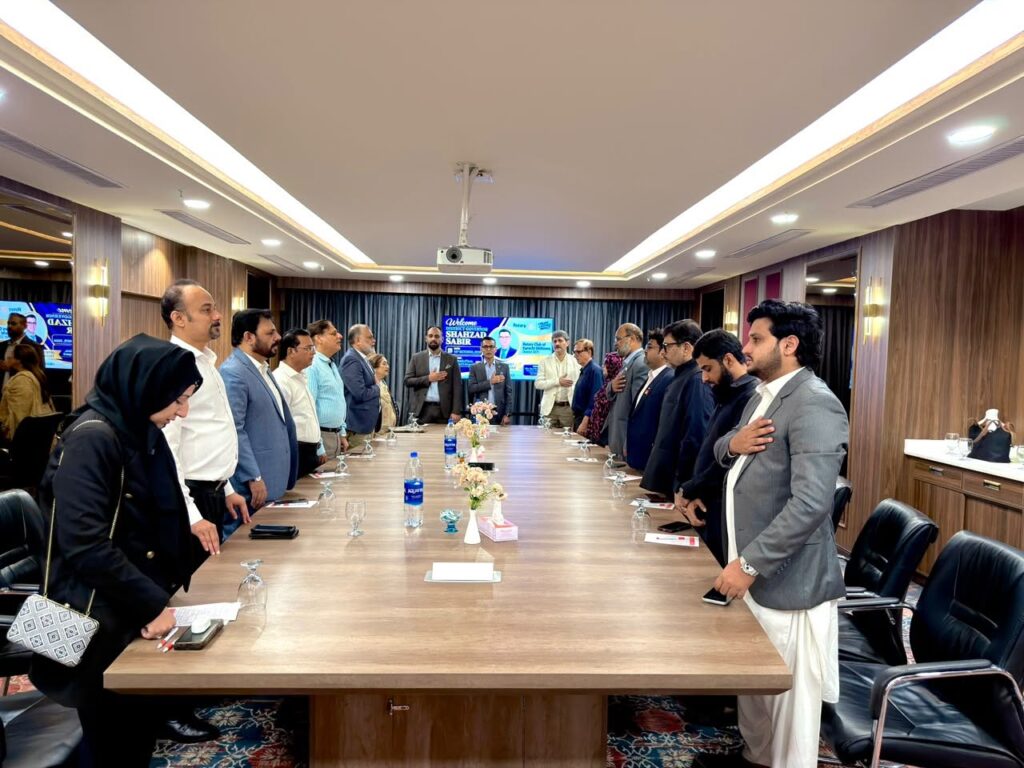 Rotary Club of Karachi Midtown hosts District Governor-Elect Ch. Fahad Sikandar at Ramada Plaza Karachi Airport