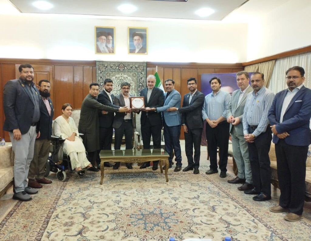 Rice Exports meeting between the REAP delegation and Iranian Consul General Akbar Eissa Zadeh