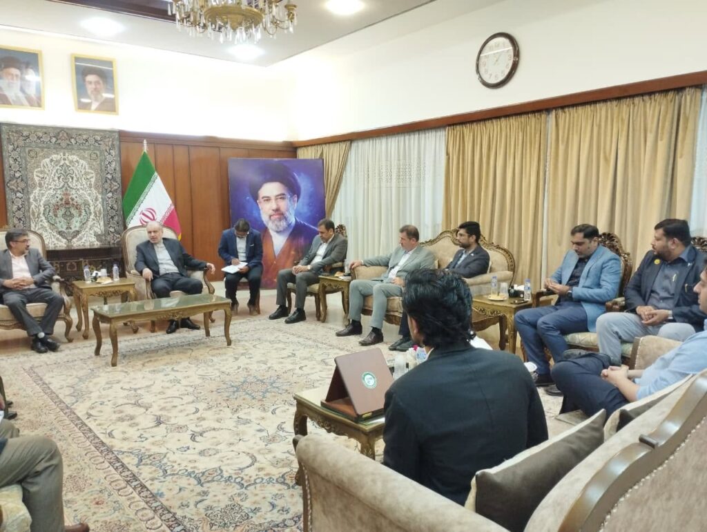 Rice Exports meeting between the REAP delegation and Iranian Consul General Akbar Eissa Zadeh
