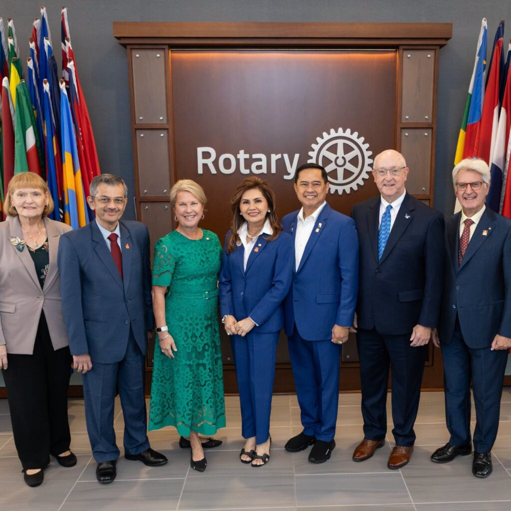 Rotary International celebrates Arch Klumph Society members at One Rotary Center for supporting humanitarian initiatives