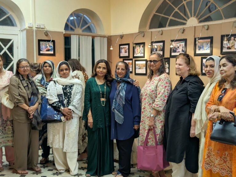 Umisum Atelier’s The Art of Dressing fashion pop-up in Karachi featuring Eastern luxury, formal and couture ensembles.