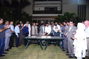 Danish Aman’s birthday celebration attended by Muhammad Iqbal Memon, Additional Chief Secretary Home Sindh.