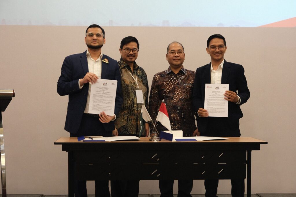Indonesia Pakistan trade delegation at Trade Expo Indonesia 2026 business matching forum.