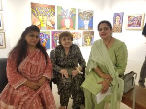 Wahab Jaffer art exhibition featuring rare masterpieces at Chawkandi Art Gallery in Karachi