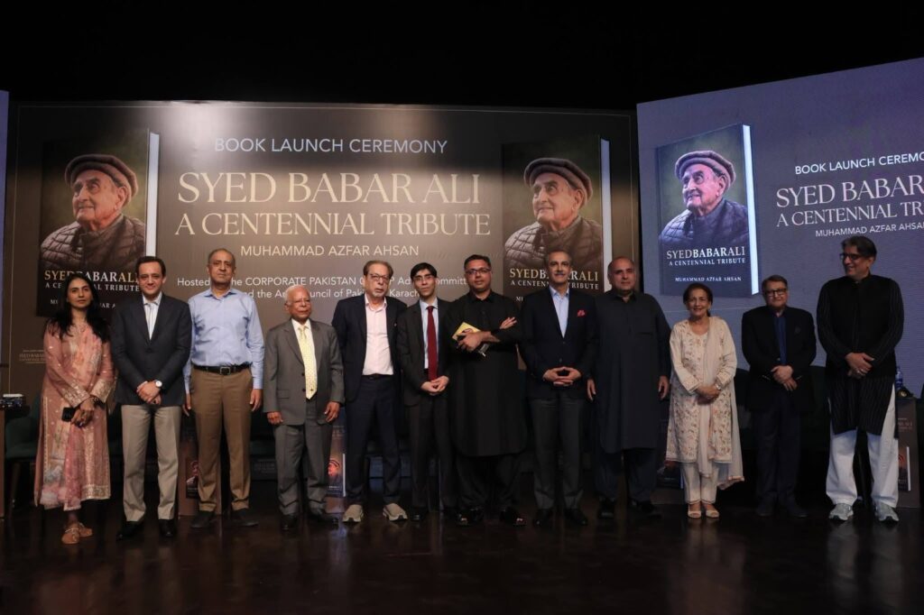Syed Babar centennial tribute book launch in Karachi attended by more than 550 guests.