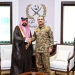 Saudi Ambassador Meets Field Marshal Asim Munir at GHQ