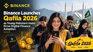 Binance Qafila 2026 campaign promotes digital finance engagement across Pakistan and the wider MENAP region.