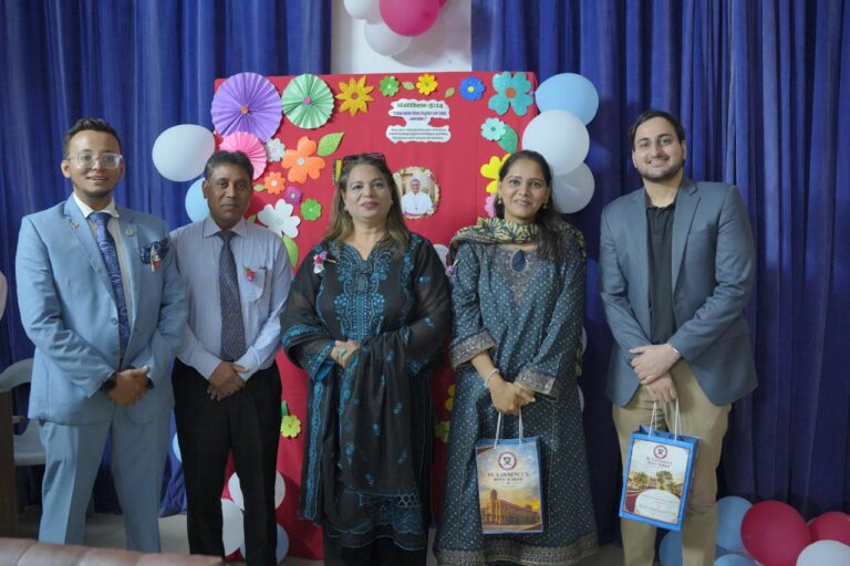 St Lawrence School ceremony featuring academic awards, Archbishop Benny Mario Travas and upgraded educational facilities.