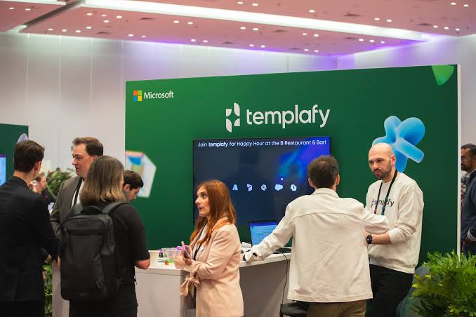 Templafy Team AI agents help professionals create branded business presentations using company knowledge.