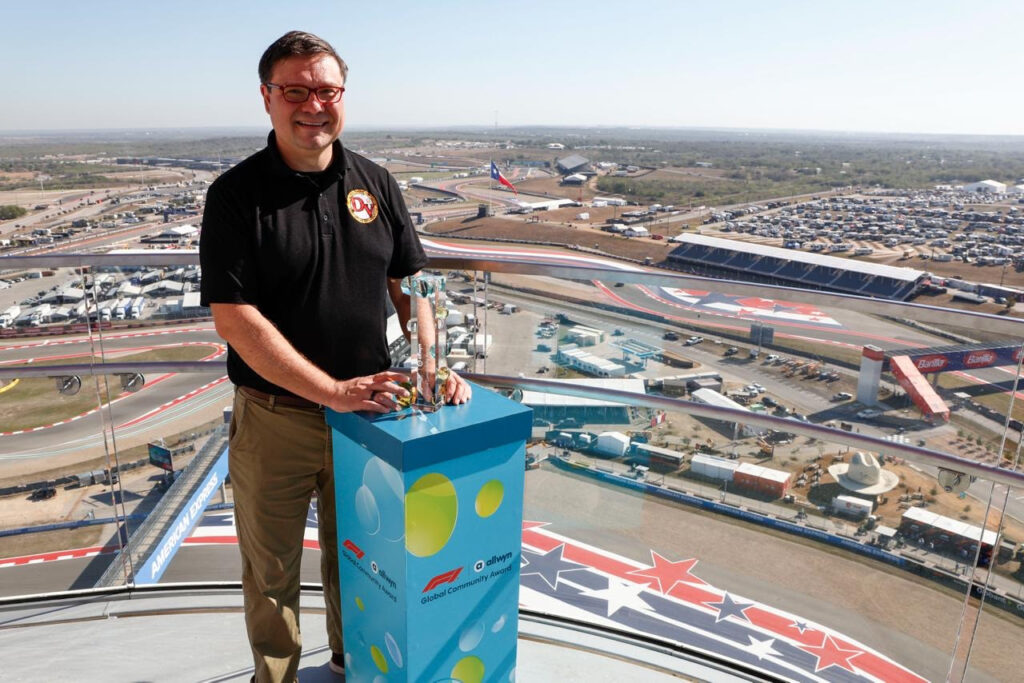 STEM Education initiative earns Del Valle ISD Education Foundation a €100,000 F1 Allwyn Global Community Award.