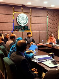 Senior management conference at Punjab Provincial Cooperative Bank chaired by Secretary Cooperatives Naveed Haider Shirazi.