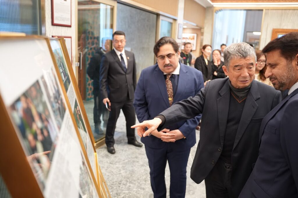Pakistan Embassy in Beijing marks Kashmir Black Day with a ceremony and photo exhibition.