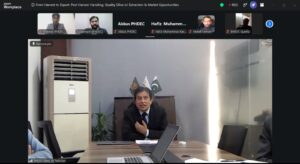 Olive Oil production and export promotion discussed at the PHDEC technical webinar in Pakistan on October 27, 2026.