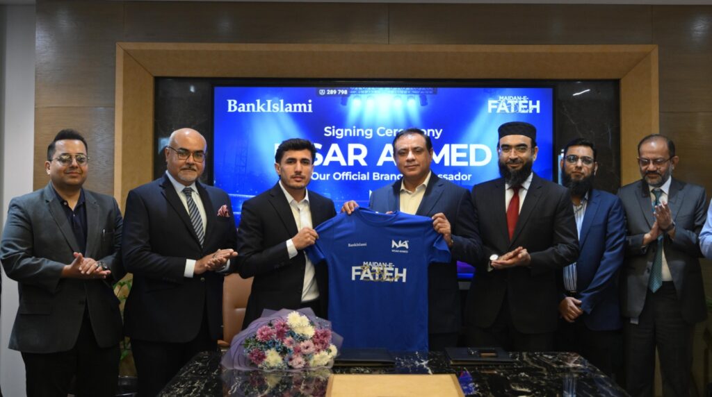 Nisar Ahmed BankIslami brand ambassador and Muay Thai world champion from Balochistan