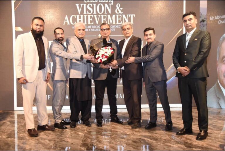 Talat Mahmood at the ABAD Celebrating Vision and Achievement event supporting Karachi development