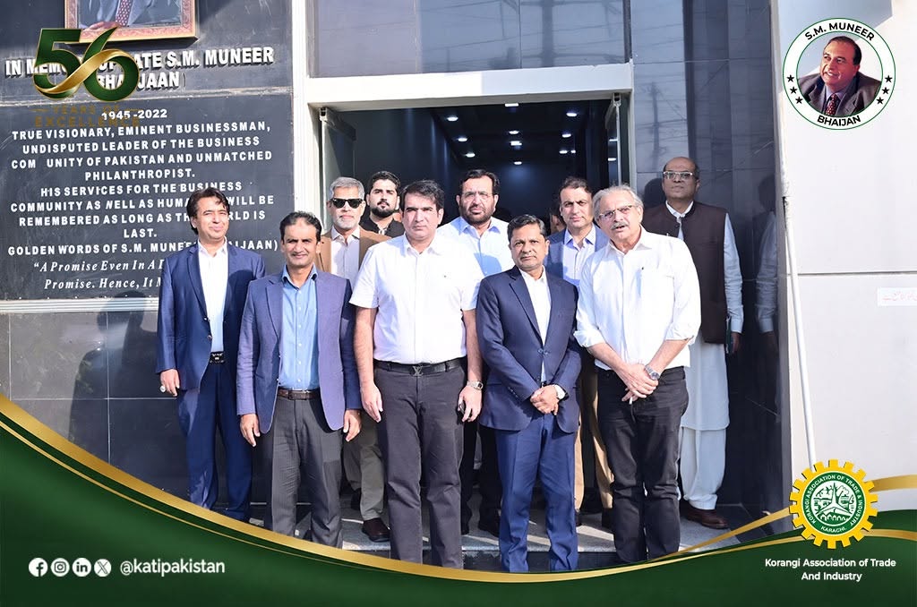 Yellow Line BRT project meeting between KATI President Sheikh Umer Rehan and Karachi Commissioner Syed Hasan Naqvi.