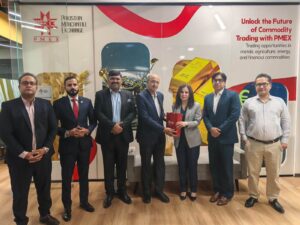1. Mobilink Bank delegation meets Ahmed Chinoy and Pakistan Mercantile Exchange leadership in Karachi.