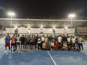Karachi Basketball Association players shortlisted after open trials for the National A-Grade Basketball Championship 2026.
