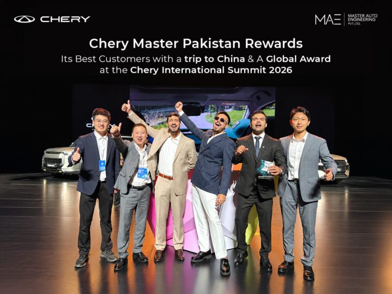Pakistani Chery customers visit the Chery International User Summit 2026 in China to explore new vehicles and technologies.