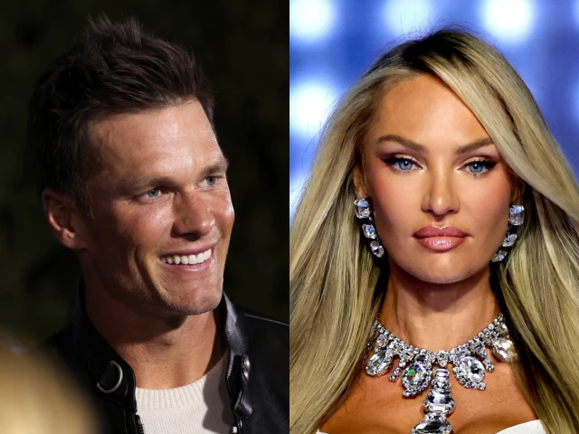 Tom Brady and Candice Swanepoel in a report about their rumored relationship.