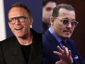Paul Bettany discusses Johnny Depp private text messages and the 2020 libel trial.