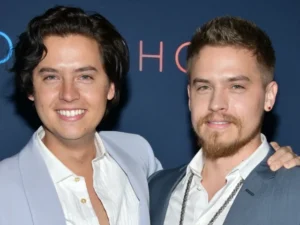 Dylan Sprouse and Cole Sprouse in a celebrity news story about their family tree discovery.