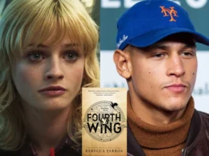 Fourth Wing reported cast Esther McGregor as Violet Sorrengail and Emilio Sakraya as Xaden Riorson.