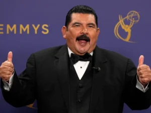 Guillermo Rodriguez promotes his salsa brand Guillermo’s Salsa