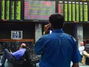 PSX KSE-100 index falls amid political uncertainty