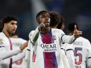 Ousmane Dembele helps PSG beat Strasbourg 3-1 with a goal and an assist in Ligue 1.