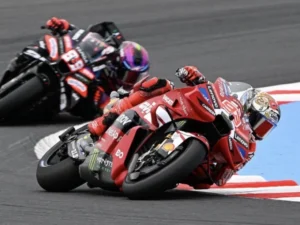 Marc Marquez leads Australian MotoGP practice at Phillip Island ahead of Raul Fernandez.