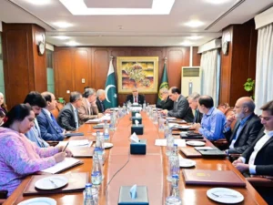 - Deputy Prime Minister Ishaq Dar chairs a meeting on essential commodity stocks and prices.